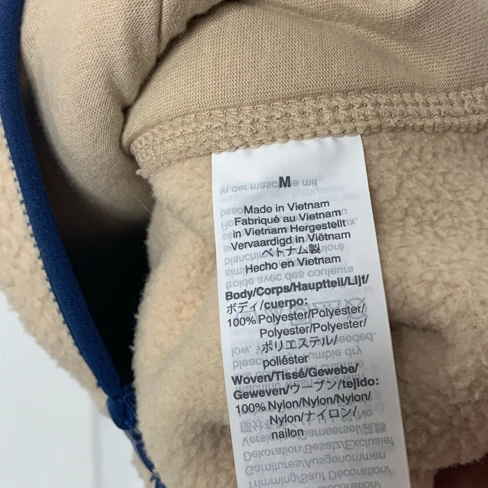 J. Crew Men’s Sherpa Vest Sz M